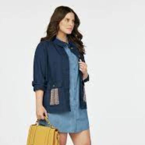 JustFab  Folk Parka Jacket - Picture 1 of 5